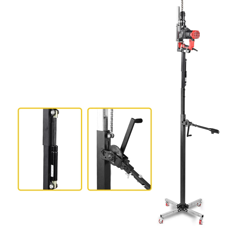 Fishing Rod Telescopic - Suporte Hidráulico Telescópico Reforçado para Martelo