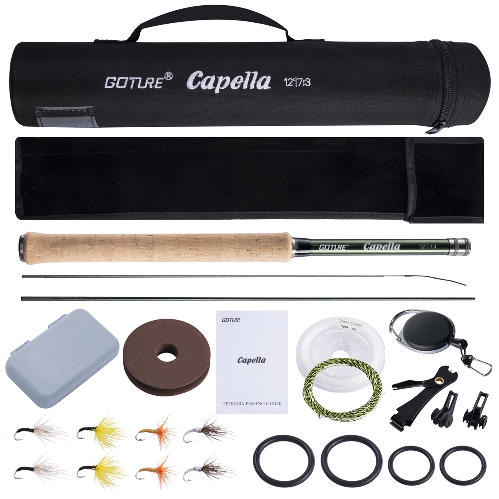 Fishing Rod Fly - Goture tenkara vara de pesca com