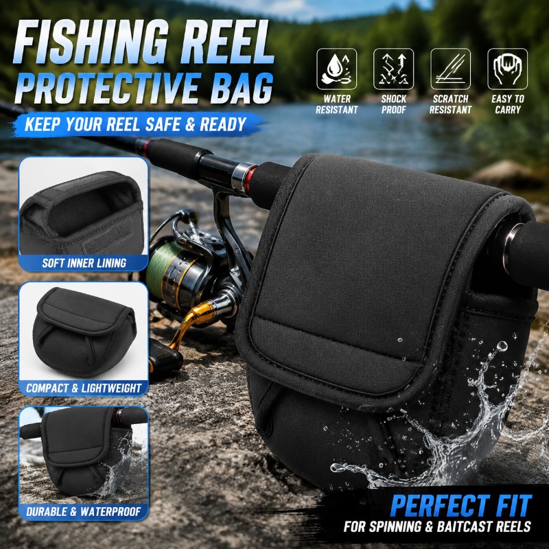 Fishing Rod Case - Capa Protetora para Carretilha de Pesca,