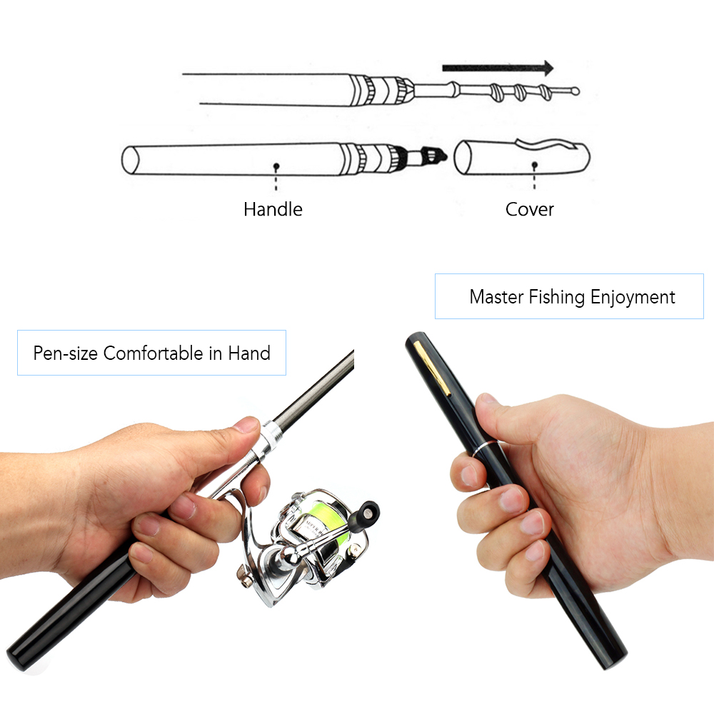 Bolso dobrável vara de pesca c - Penn Reel Fierce avaliação e preço
